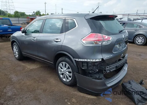2015 Nissan Rogue S from USA, damaged, VIN KNMAT2MTXFP507371
